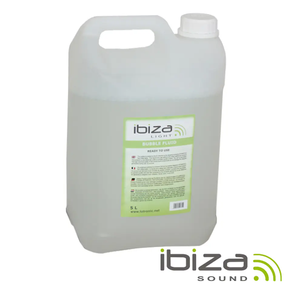 LÍQUIDO DE BOLHAS 5 LITROS IBIZA 1