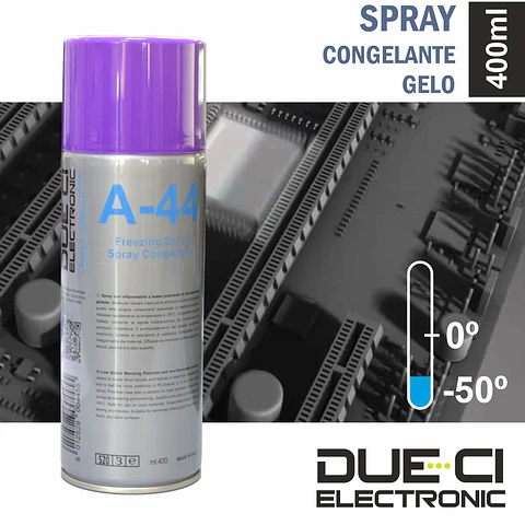 SPRAY DE 400ML CONGELANTE GELO DUE-CI
