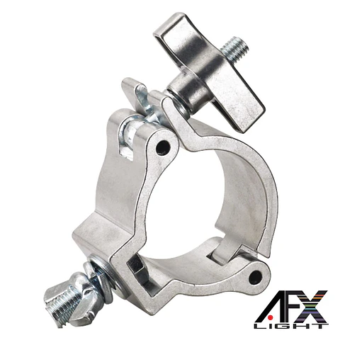 GRAMPO ALUMÍNIO P/ PROJETORES CINZA 75KG AFXLIGHT