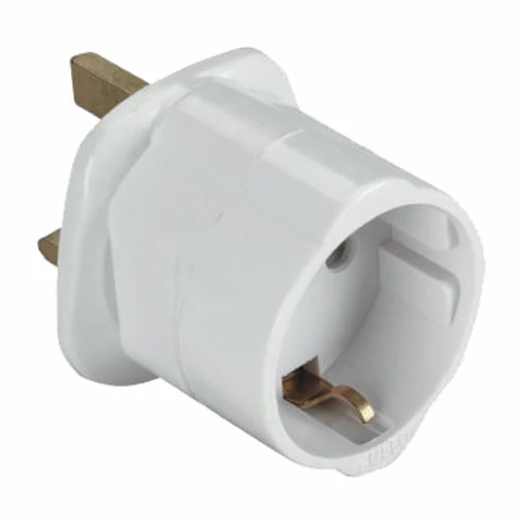 FICHA ADAPTADORA VIAGEM INGLESA / SCHUKO 13A