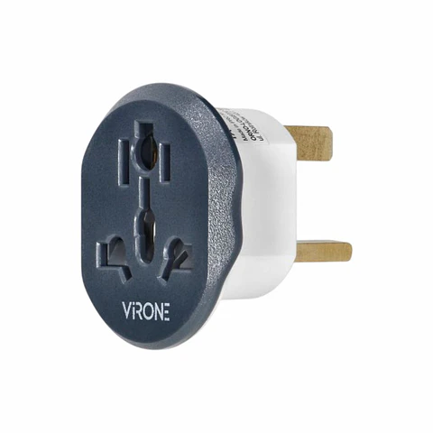 Adaptador de Viagem Reino Unido - Europa VIRONE