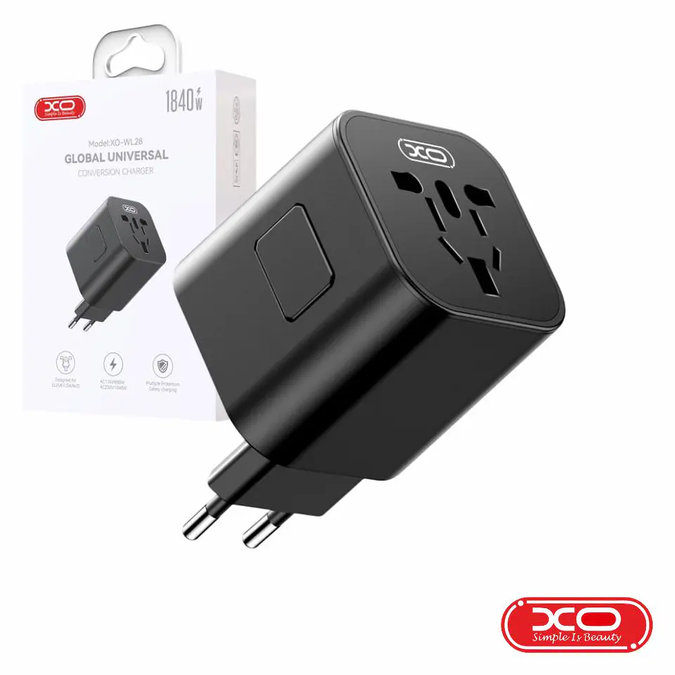 Adaptador Viagem Universal XO 1