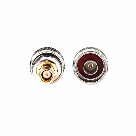 Conjunto Fichas Adaptadoras Sma Macho P/ Conectora N Macho