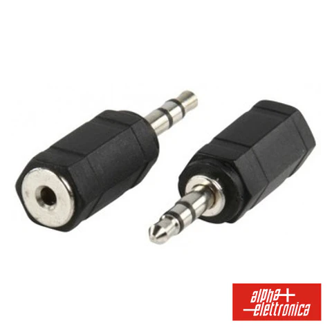 FICHA ADAPTADORA JACK 3.5MM MACHO/ JACK 2.5MM FÊMEA ST
