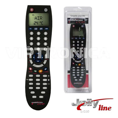 TELECOMANDO PROGRAMÁVEL 4:1 COMLCD
