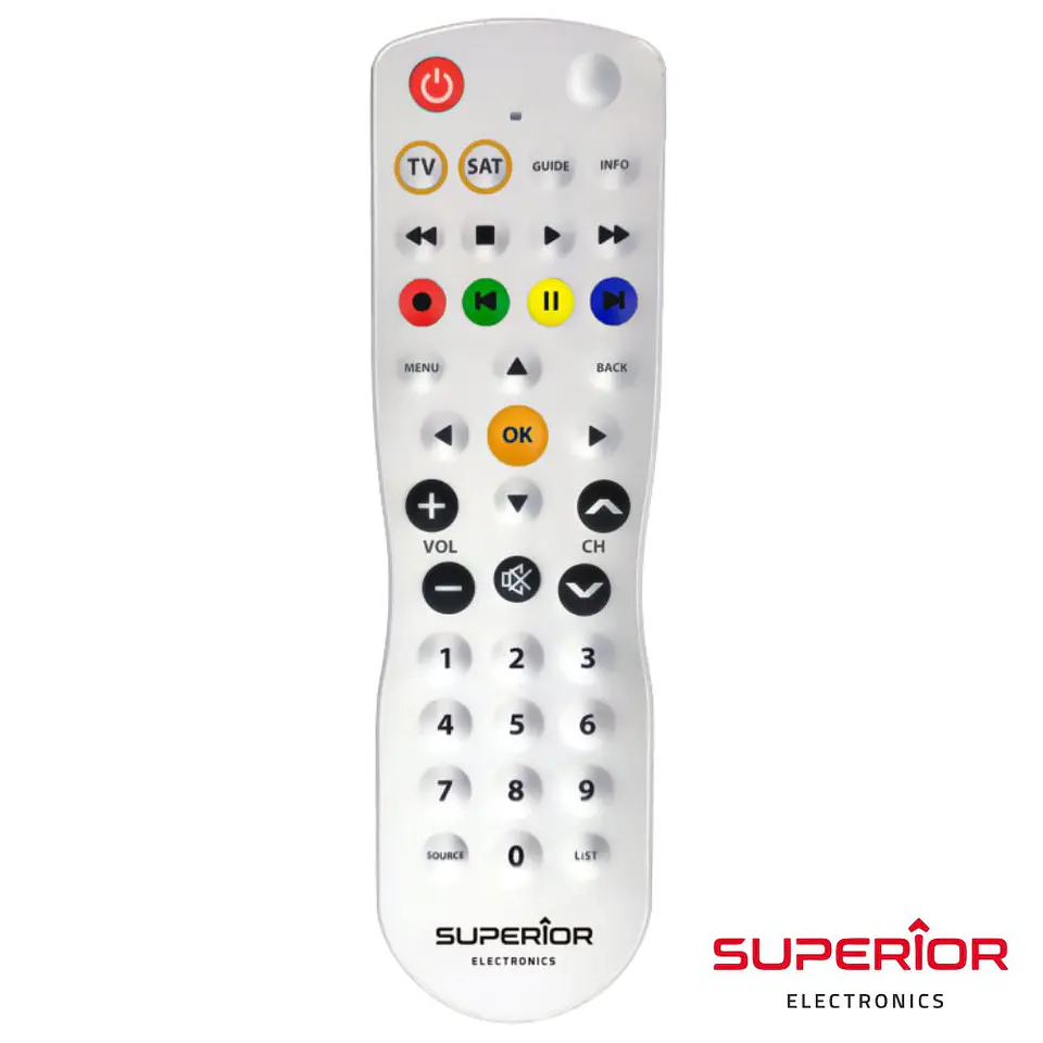 Comando TV Universal 2:1 Lavável SUPERIOR 1