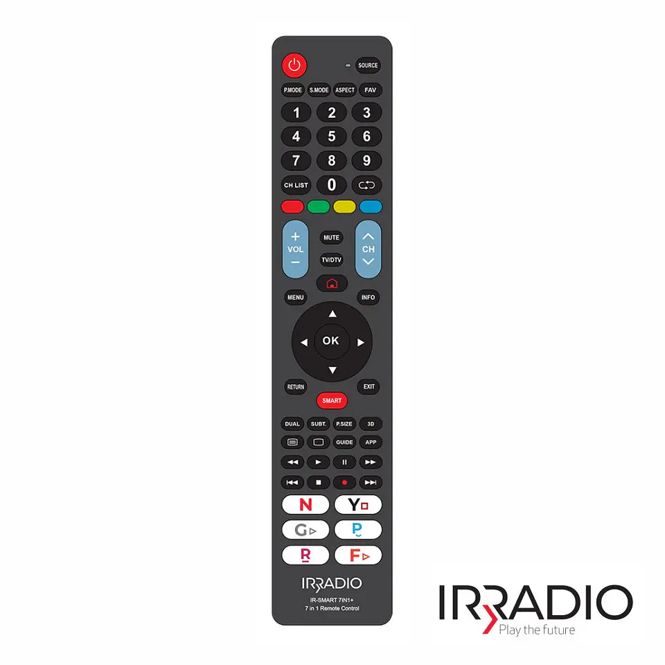 Comando Universal Compatível COM 7 Marcas Smart TV 1