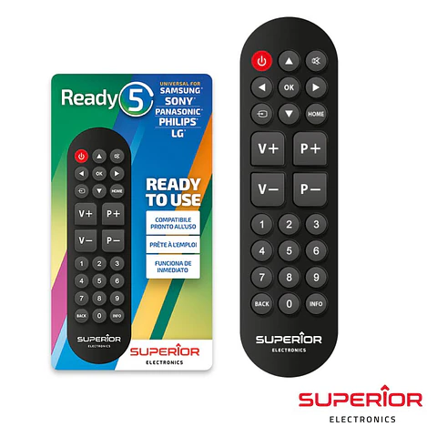 Comando TV Universal P/ SAMSUNG Lg Sony Philips SUPERIOR