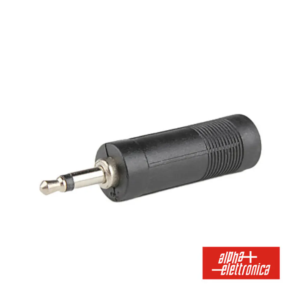 FICHA ADAPTADORA 3.5MM MACHO MN / 6.35MM FÊMEA MN 1