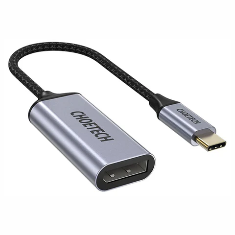 Cabo Adaptador Displayport Fêmea / USB-C Macho