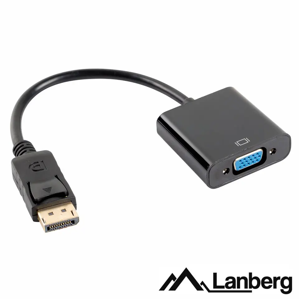 Adaptador Displayport Macho / VGA Fêmea LANBERG 1