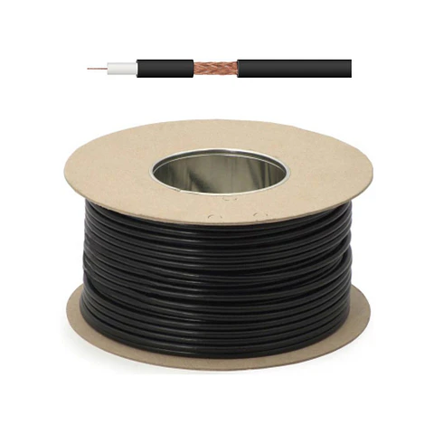 Cabo Coaxial 75 Ohm RG59 6.2 Preto