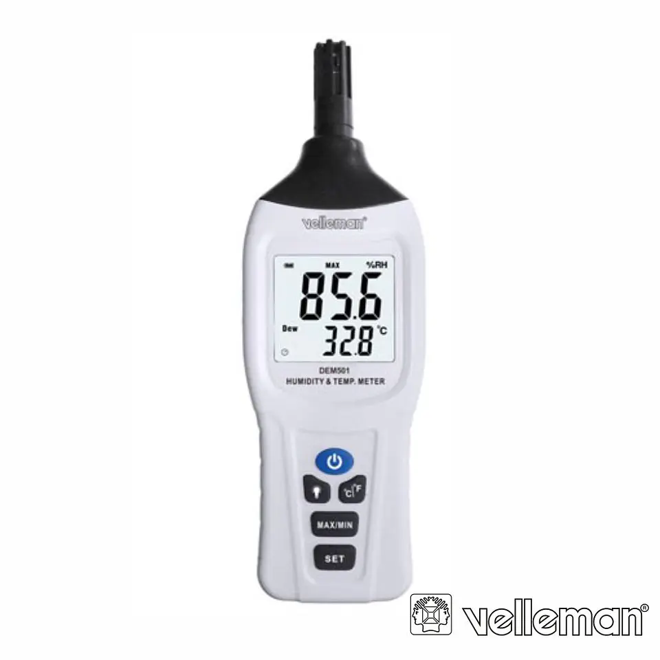 Medidor de Humidade Digital COM Termómetro VELLEMAN 1