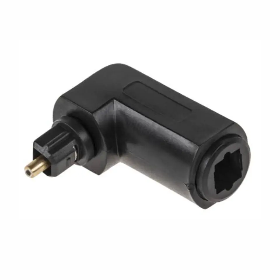 Ficha Adaptadora Toslink/Toslink 90º 1