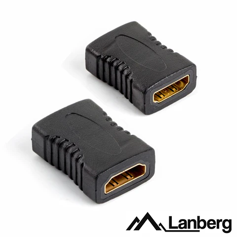 Ficha Adaptadora HDMI Fêmea / HDMI Fêmea LANBERG