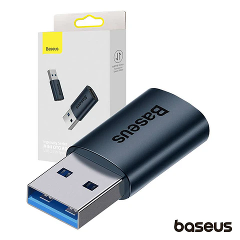 Adaptador USB-C Fêmea / USB-A Macho OTG Ingenuity BASEUS