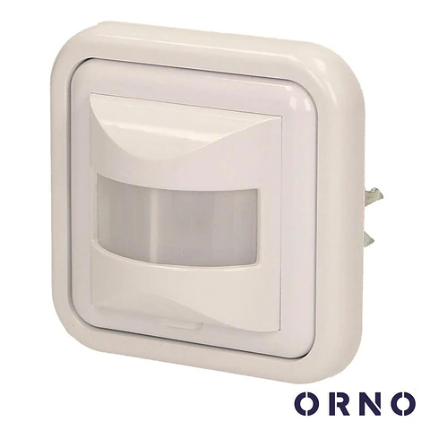 Detector De Movimentos Pir P/ Encastrar Branco ORNO