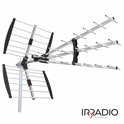 Antena Tdt Exterior UHF 23 Elementos 17db Filtro Lte 5G