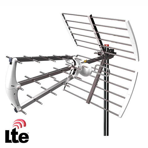 Antena Tdt Exterior UHF 29 Elementos 15db Filtro Lte 5G