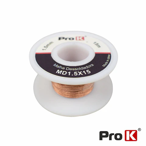 Malha Dessoldadora 1.5mm 15m PROK
