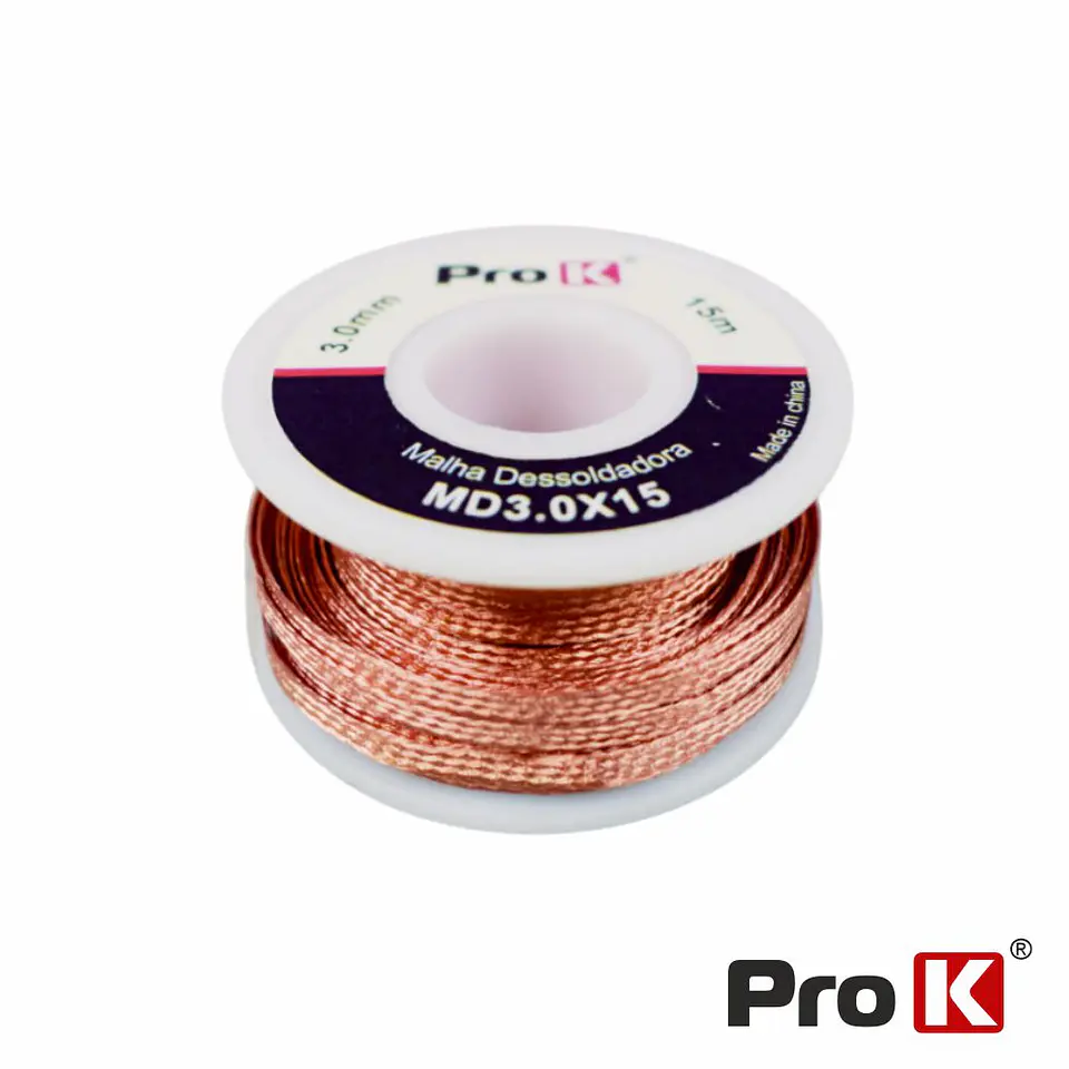 Malha Dessoldadora 3.0mm 15m PROK 1