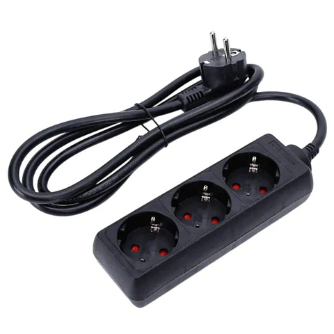 Extensão Elétrica 3x Schuko 3G1,5mm² 1.5m