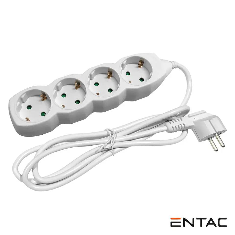 Tomada Elétrica COM 4 Saídas 1.5m Entac 1