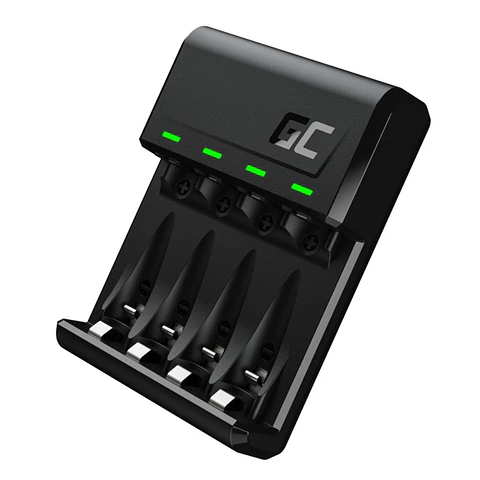 Carregador Pilhas AA/AAA GREEN CELL