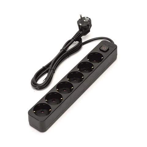 Tomada Elétrica COM 6 Saídas COM Interruptor 1.5m 3G1.5