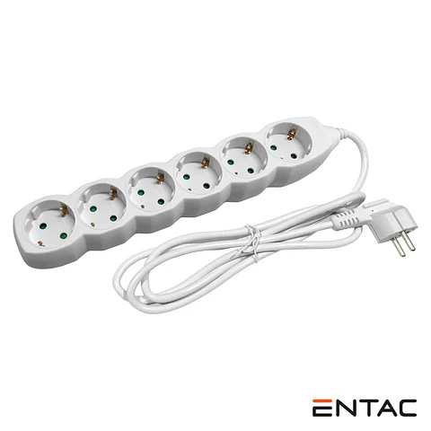 Tomada Elétrica COM 6 Saídas 1.5m ENTAC