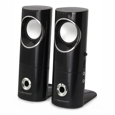 Conjunto 2 Colunas PC 2.0 2x3W USB