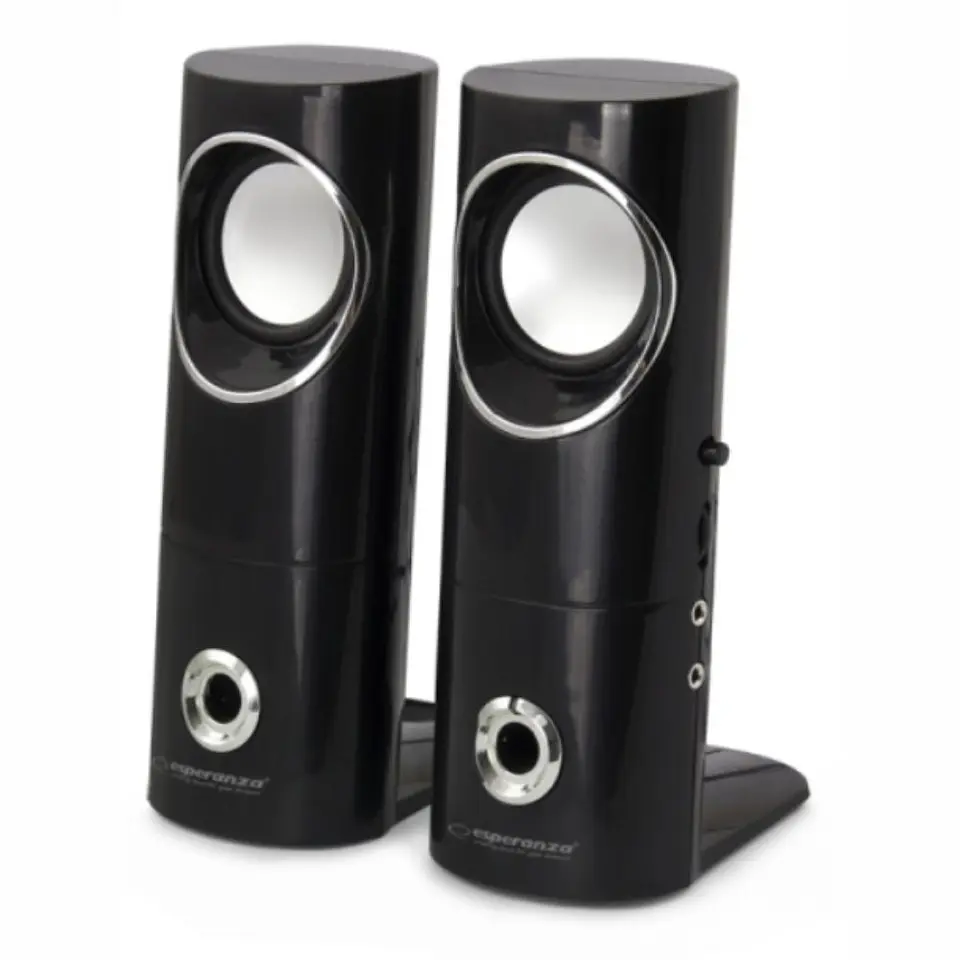 Conjunto 2 Colunas PC 2.0 2x3W USB 1
