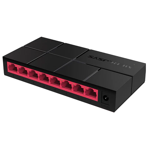 Switch De Rede Ethernet 8 Portas RJ45