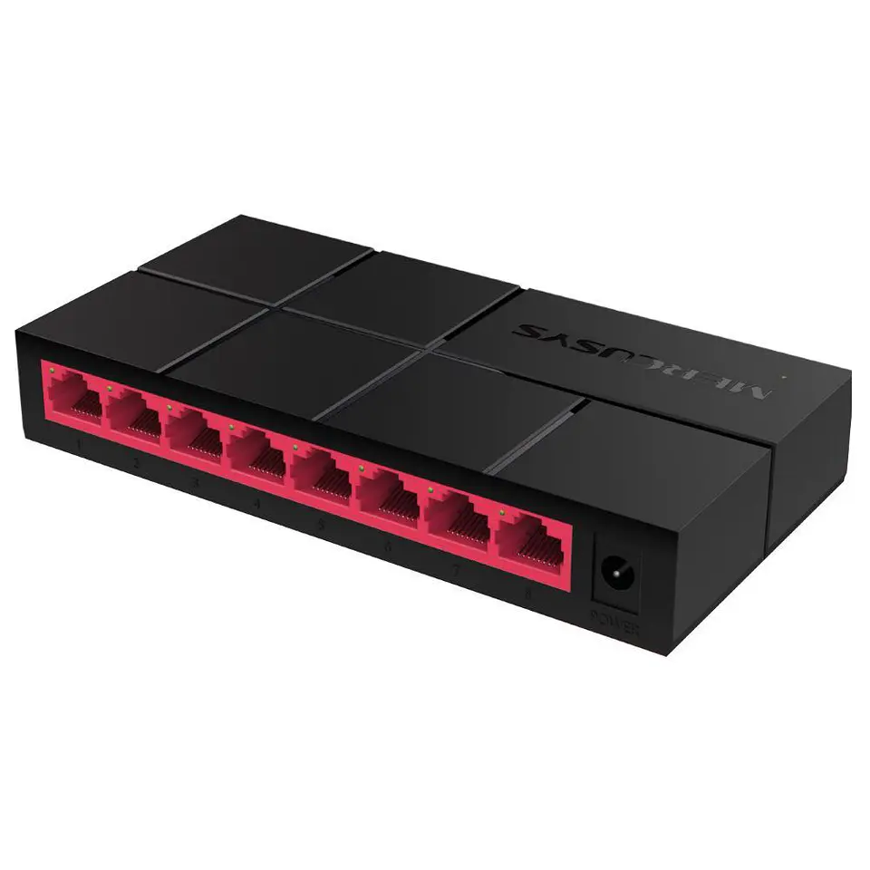 Switch De Rede Ethernet 8 Portas RJ45 1