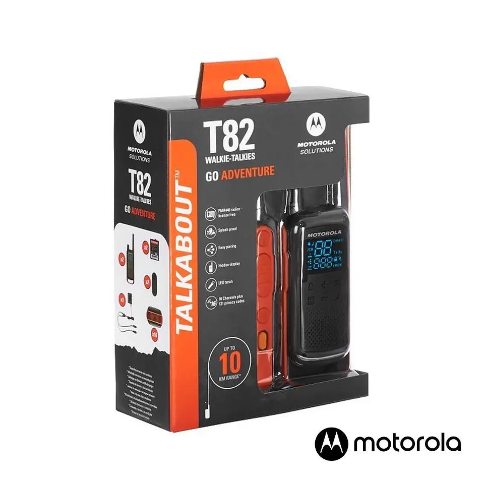 Walkie Talkies Talkabout T82 Twin Pack MOTOROLA 2