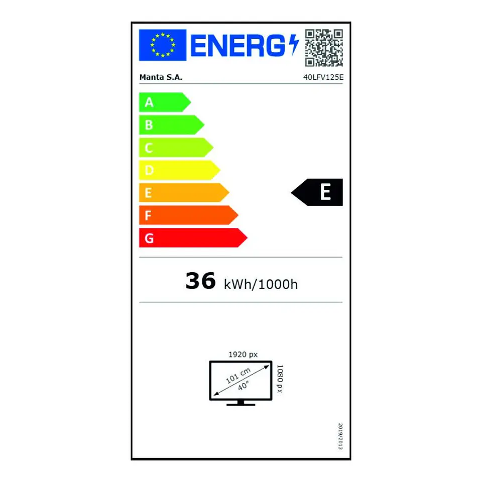 Smart TV LED Frameless 40