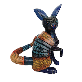 Alebrije - fusión conejo y armadillo