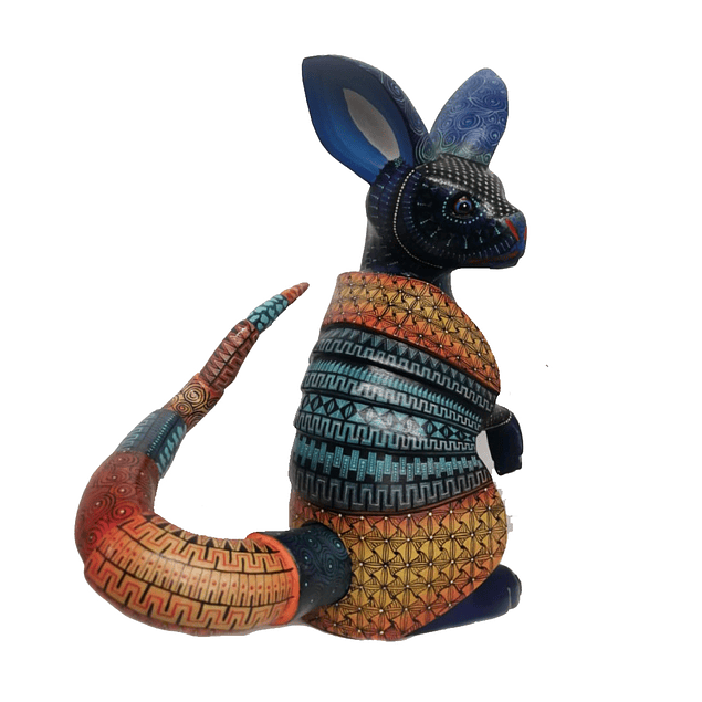 Alebrije - fusión conejo y armadillo