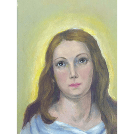 Cuadro Virgen “La inmaculada” - Pastel 
