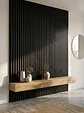 Wall Panel 15.5x240x1.7cm Negro Brillante - Miniatura 3