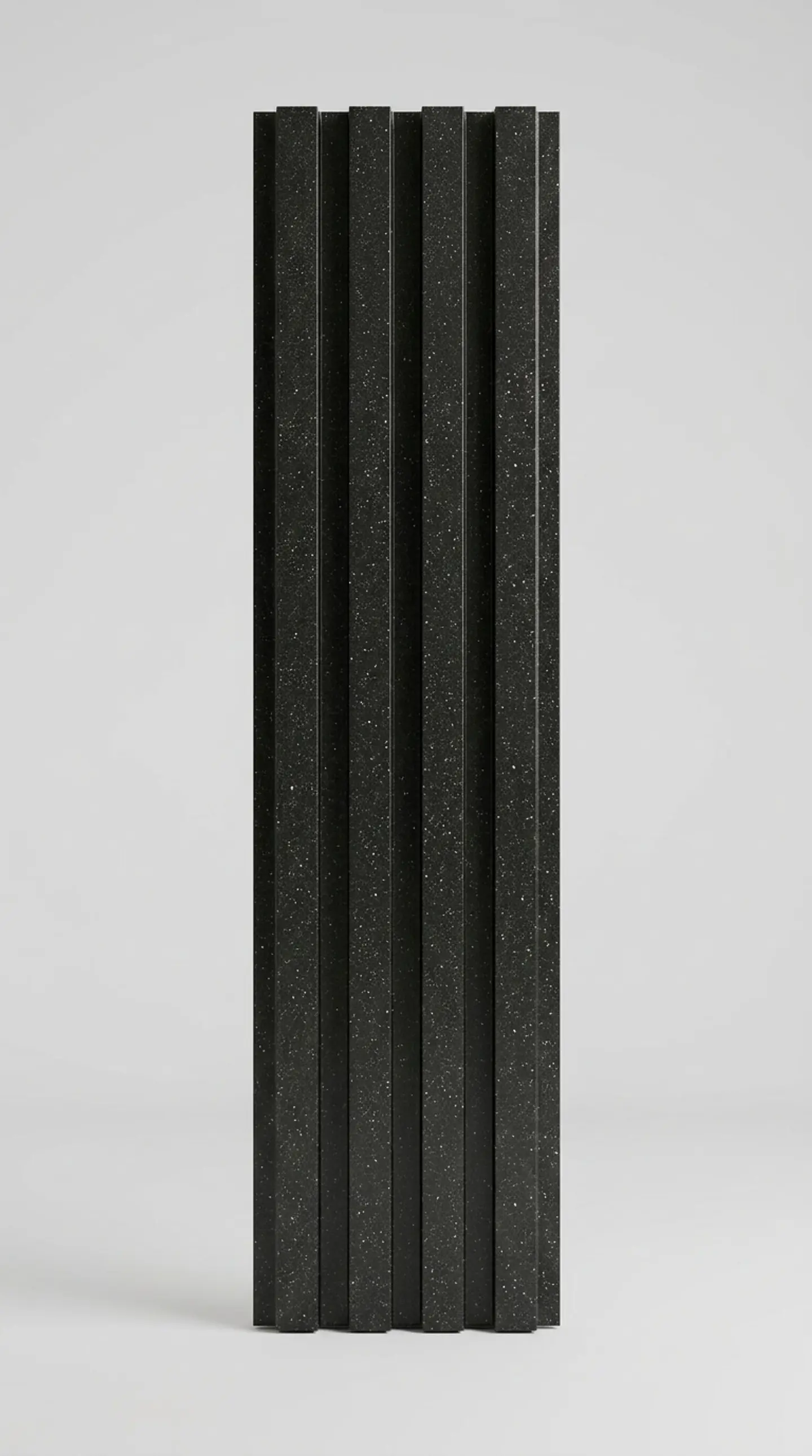 Wall Panel 15.5x240x1.7cm Negro Brillante 1