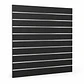 Panel Ranurado 120x120x18mm Negra - Miniatura 1