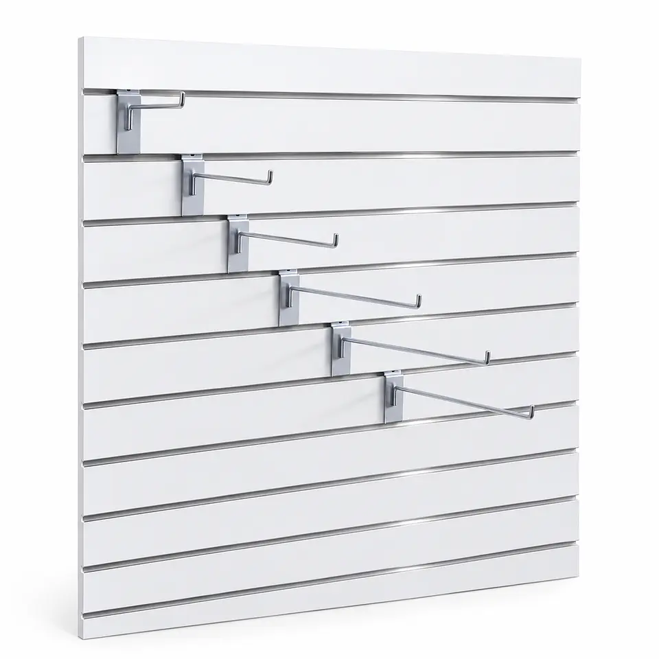 Panel Ranurado 120x120x18mm Blanca 2
