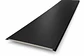 Siding 290cm x 0.383cm x 1.6cm 02-Black Flat Plate Negro Liso - Miniatura 1