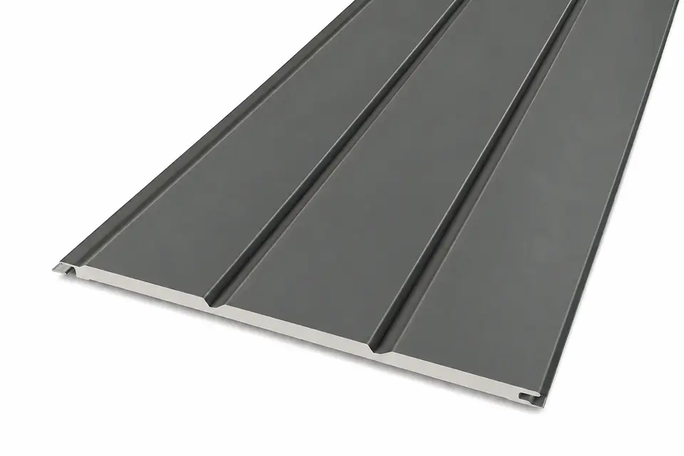 Siding 290cm x 0.383cm x 1.6cm 06 Gris 1