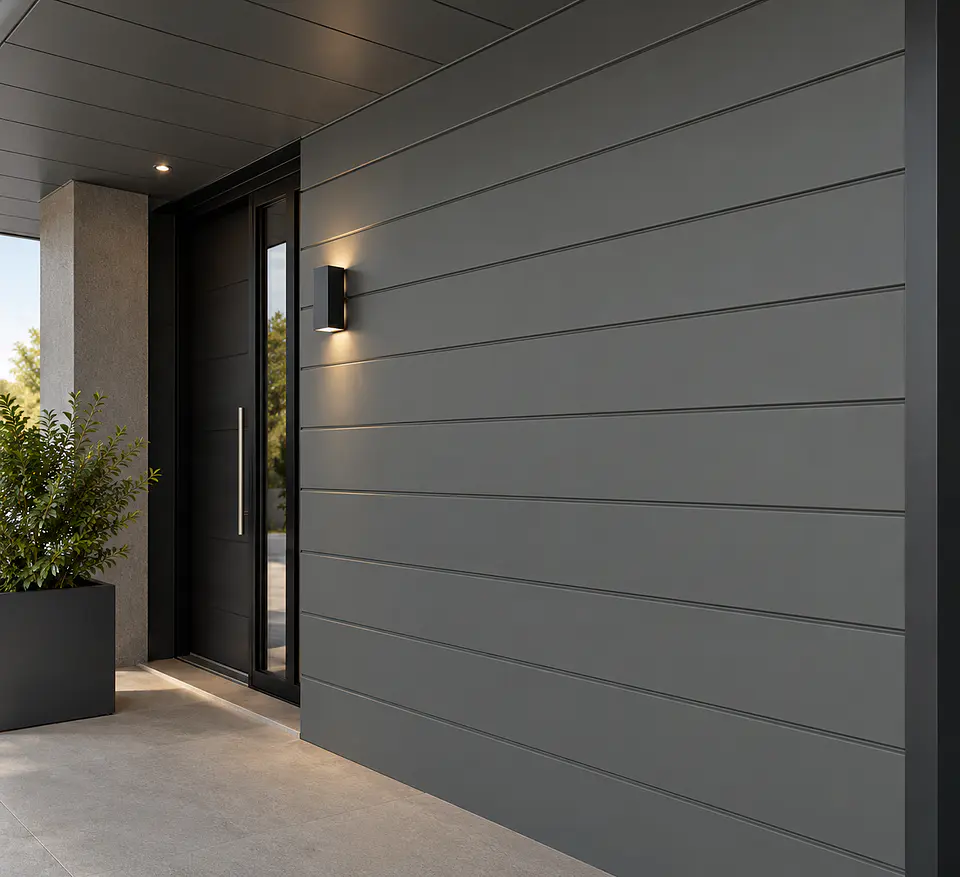 Siding 290cm x 0.383cm x 1.6cm 06 Gris 2