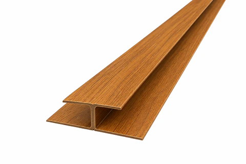 Perfil para Siding Union - MARRON CLARO 02 3MTS X 4CM X 8CM
