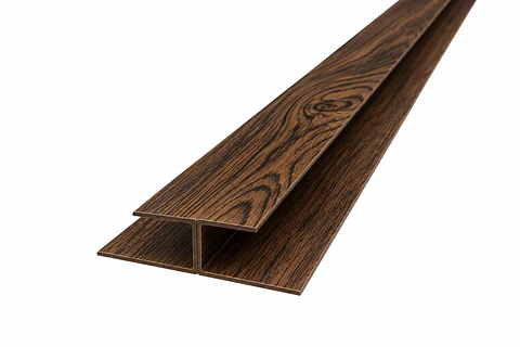 Perfil para Siding Union - MARRON OSCURO 01 3MTS X 4CM X 8CM
