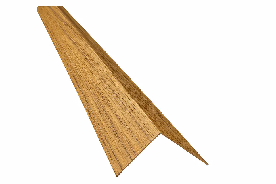 Perfil para Siding Angulo Exterior 04 MARRON INTERMEDIO 3MTS X 4CM X 8CM 1