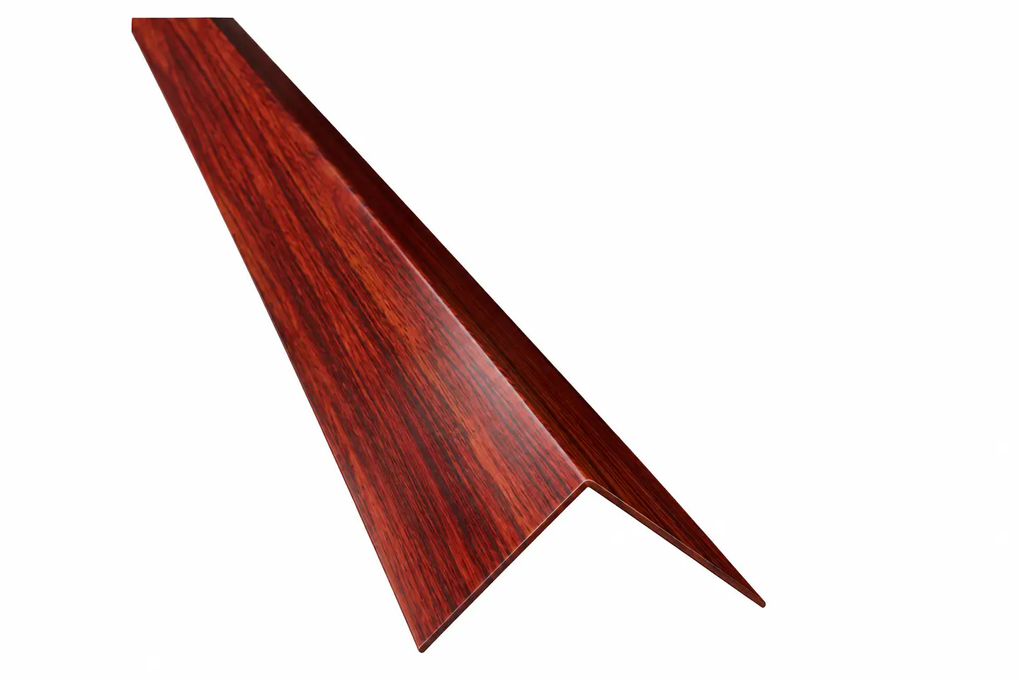 Perfil para Siding Angulo Exterior 08 CAOBA 3MTS X 4CM X 8CM 1